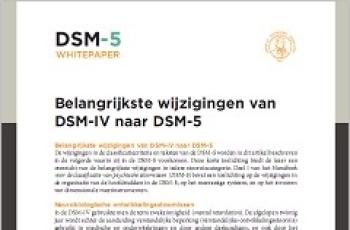 Wat zijn de belangrijkste wijzigingen in de DSM-5?